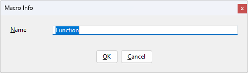 Rename dialog
